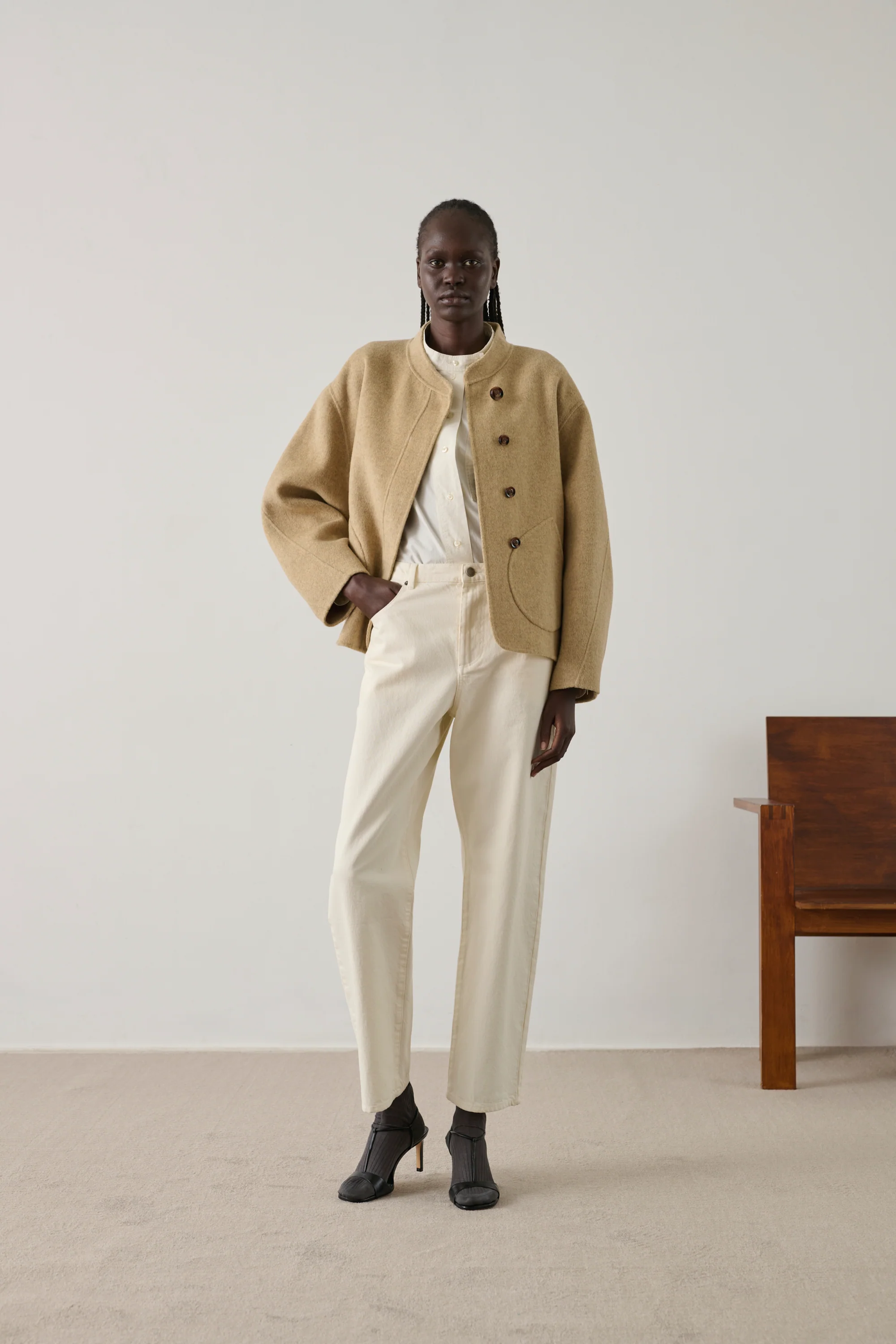 MANTEAU WINDSOR BEIGE - Image 6