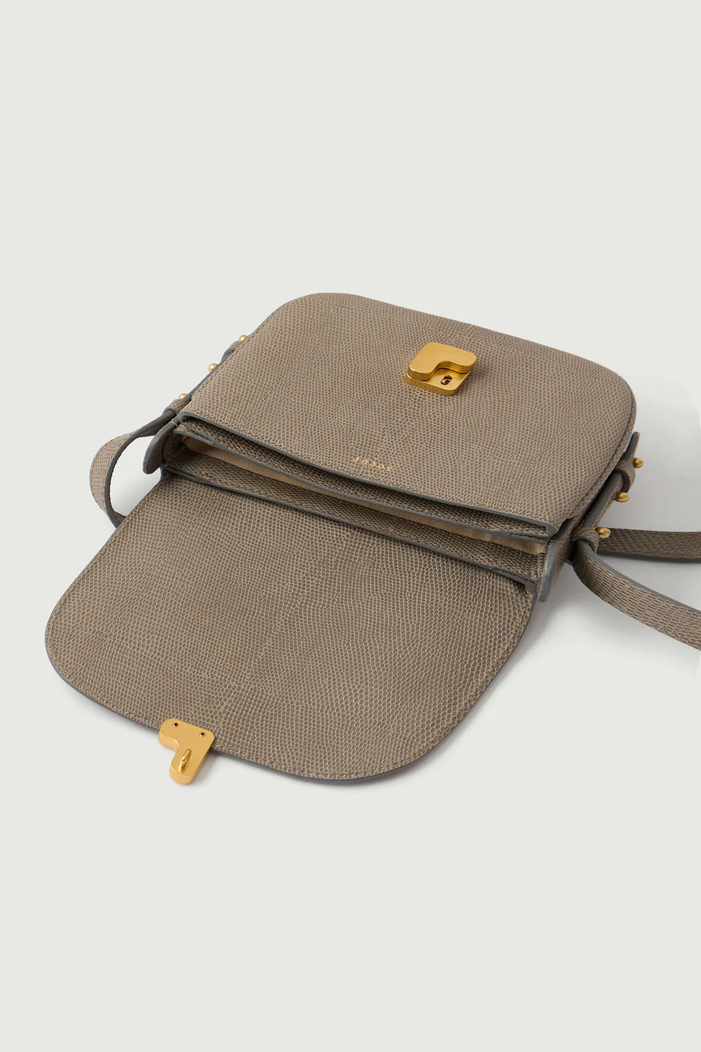 SAC BELLISSIMA MINI GRIS CAVIAR - Image 6