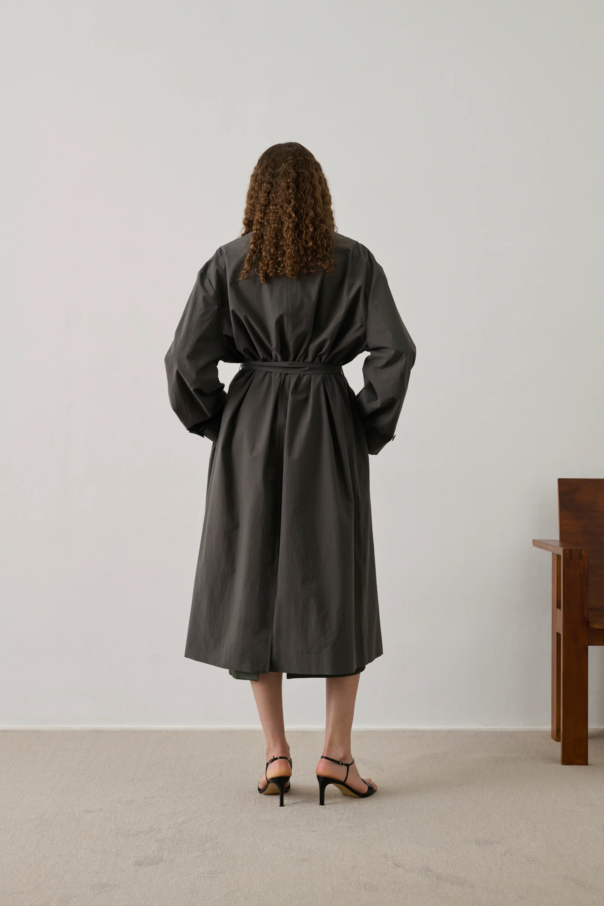 TRENCH HELIO GRIS - Image 3
