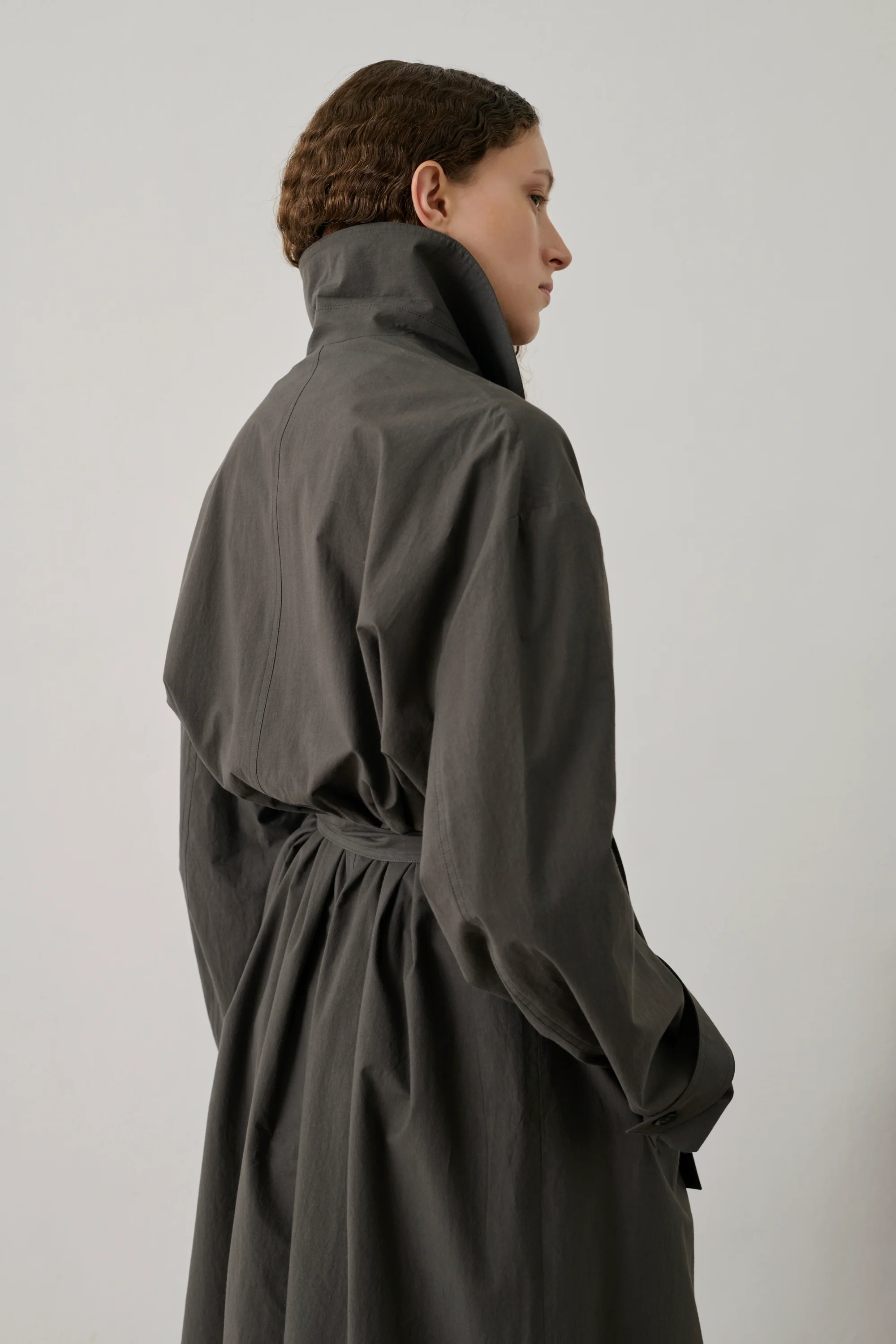 TRENCH HELIO GRIS - Image 5