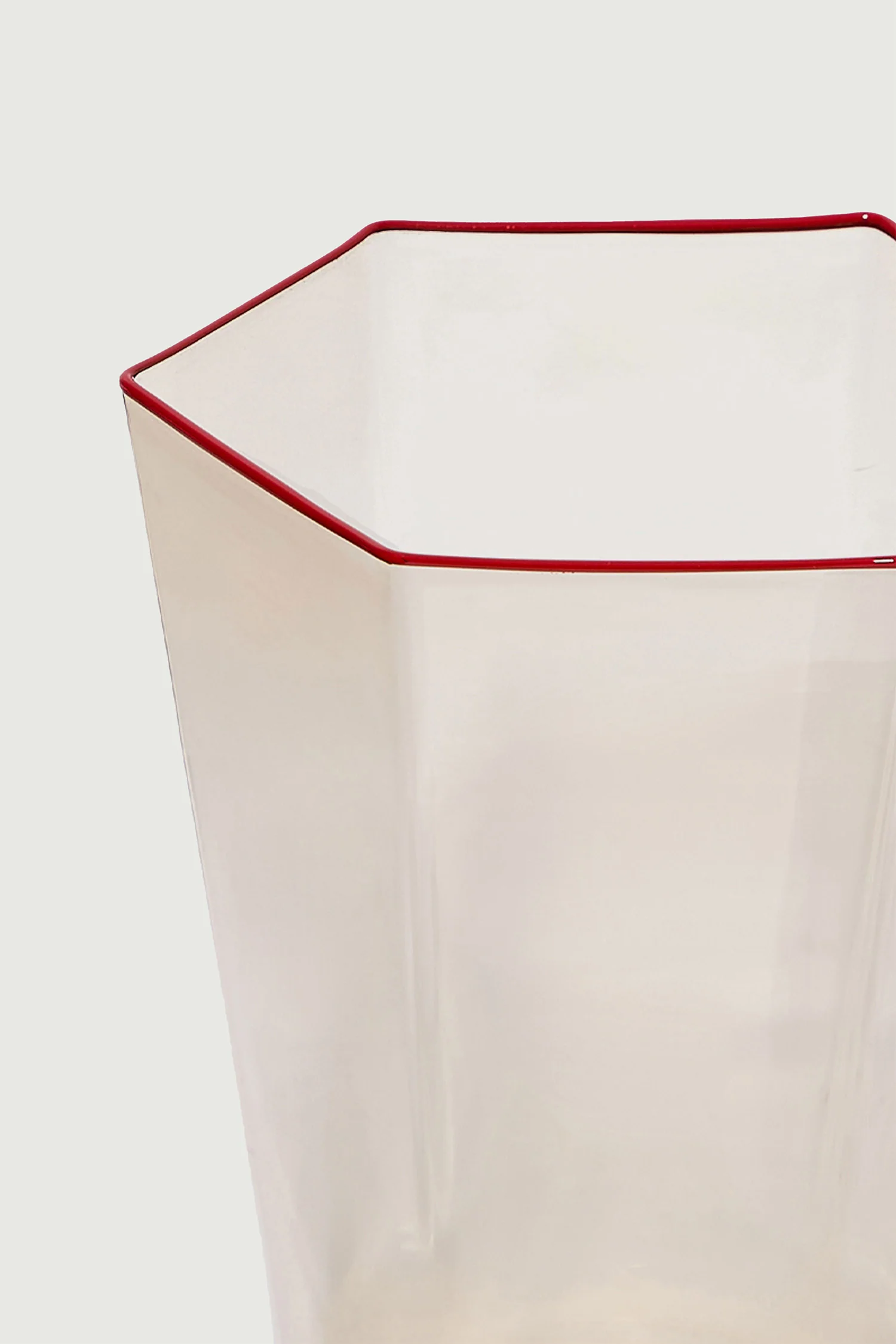 PAIRE DE VERRES DE MURANO ROUGE - Image 3